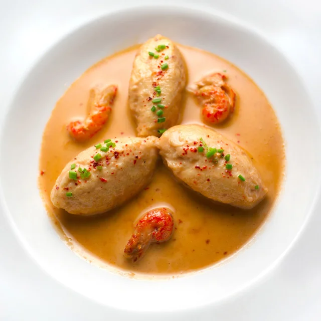 Le brochet à la sauce Nantua