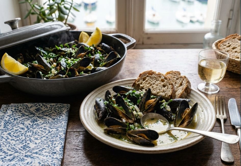 Moules marinières express
