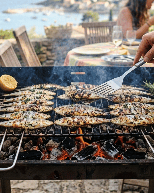 Sardines au barbecue